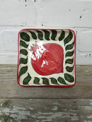 картинка Салатница квадратная средняя "Гранат" от магазина Vsekazany.com