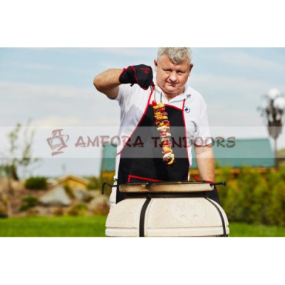 картинка Шампур кованый (двойной) на тандыры от магазина Vsekazany.com