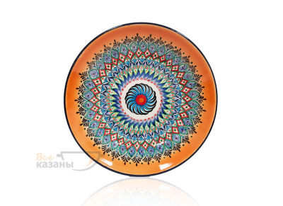 картинка Блюдо для плова "Риштан" 42 см оранжевое от магазина Vsekazany.com