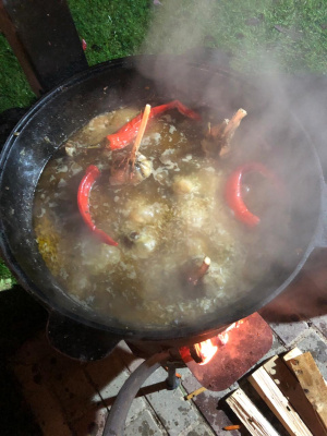 картинка Казан чугунный 22 литра от магазина Vsekazany.com