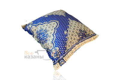 картинка Подушка синяя в горошек от магазина Vsekazany.com