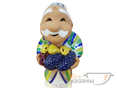 картинка Бабай с фруктами 16,5 см от магазина Vsekazany.com