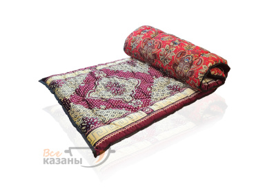 картинка Курпача красная в горошек 195 см от магазина Vsekazany.com